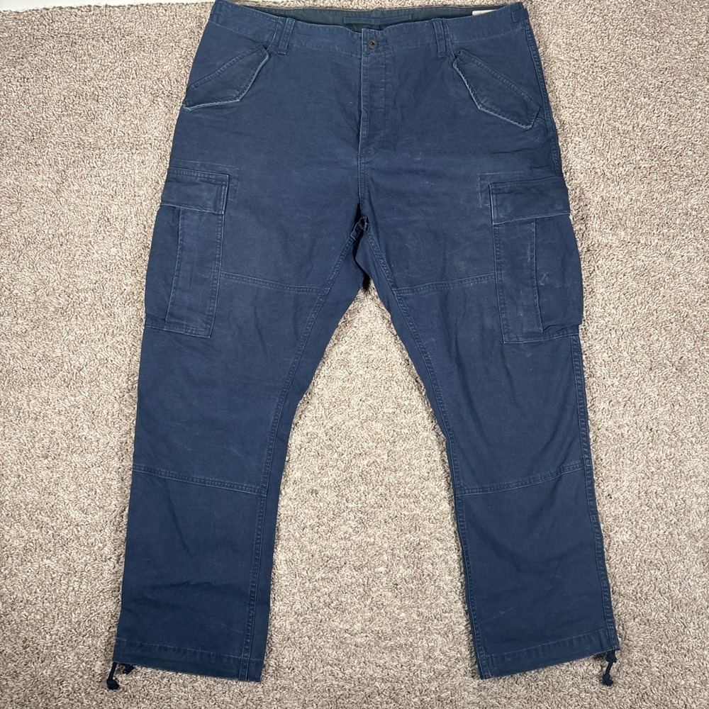 Polo Ralph Lauren Surplus Div Mountain Trousers Navy Blue Cargo Pants 38x30